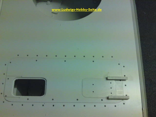 E-75 Fahrer Funker Luke